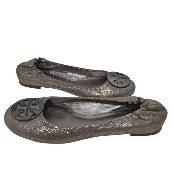 Tory Burch Gray Flats - Picture 3 of 14